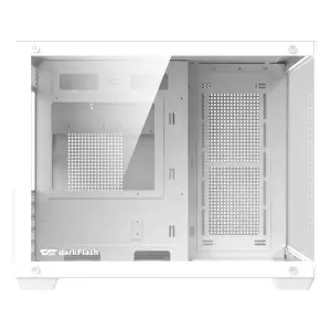 Корпус для комп'ютера DARK FLASH B275 PRO mATX без блока живлення, білий (B275 PRO WHITE) UA
