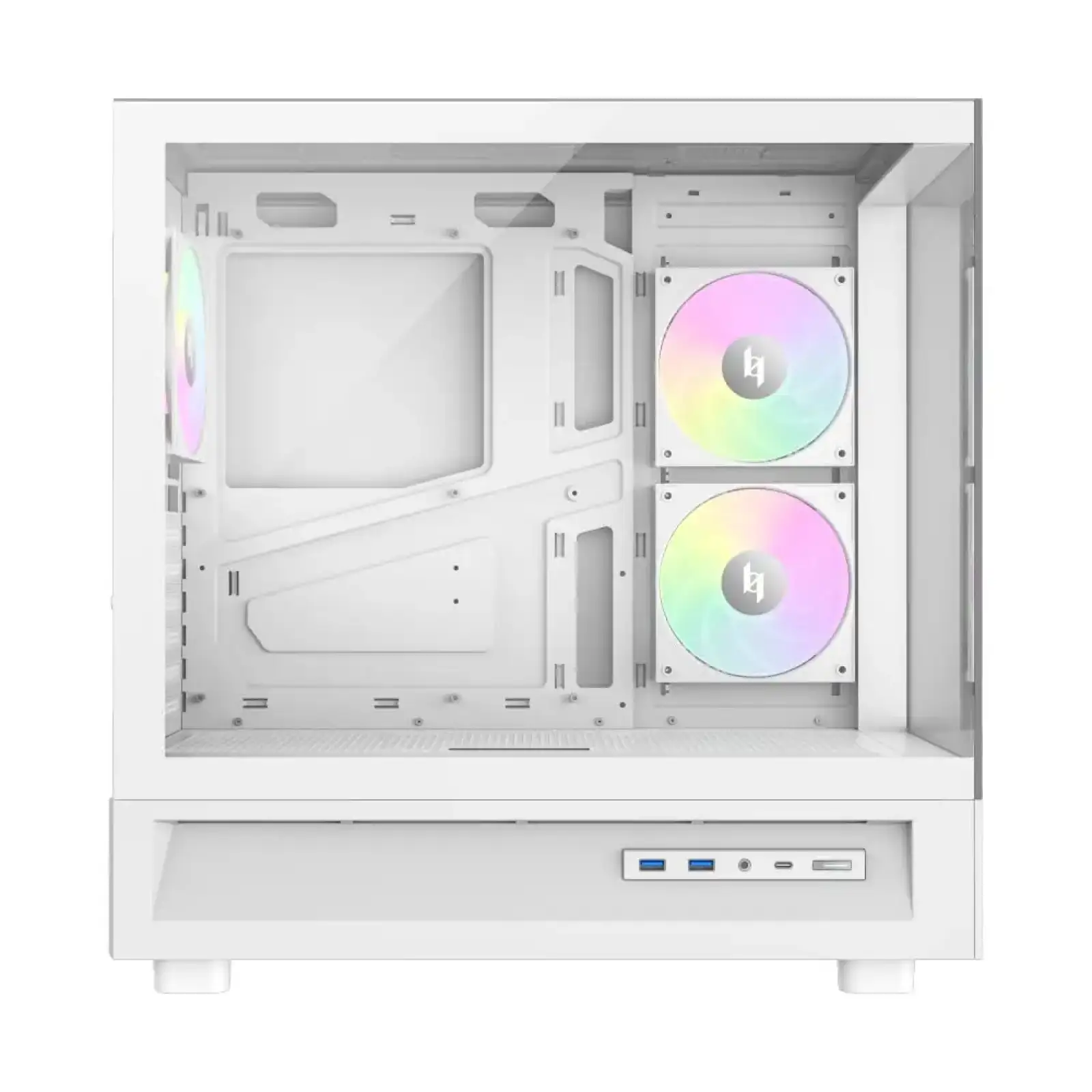 Корпус для комп'ютера ATX W/O PSU NEX C51 WH GAMEMAX UA