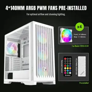 Корпус Gamemax Leader 2 WH Без БП UA