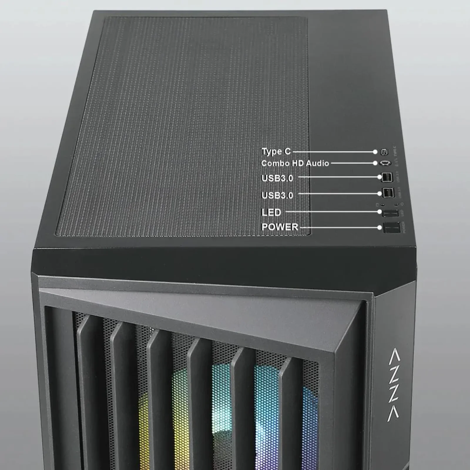 Корпус ATX W/O PSU TORRENT 490 CSAZ-490 AZZA UA