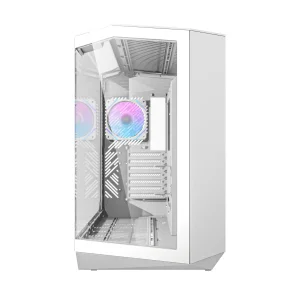 Корпус для комп'ютера DARK FLASH ATX без блока живлення DY470 білий (DY470 WHITE) UA