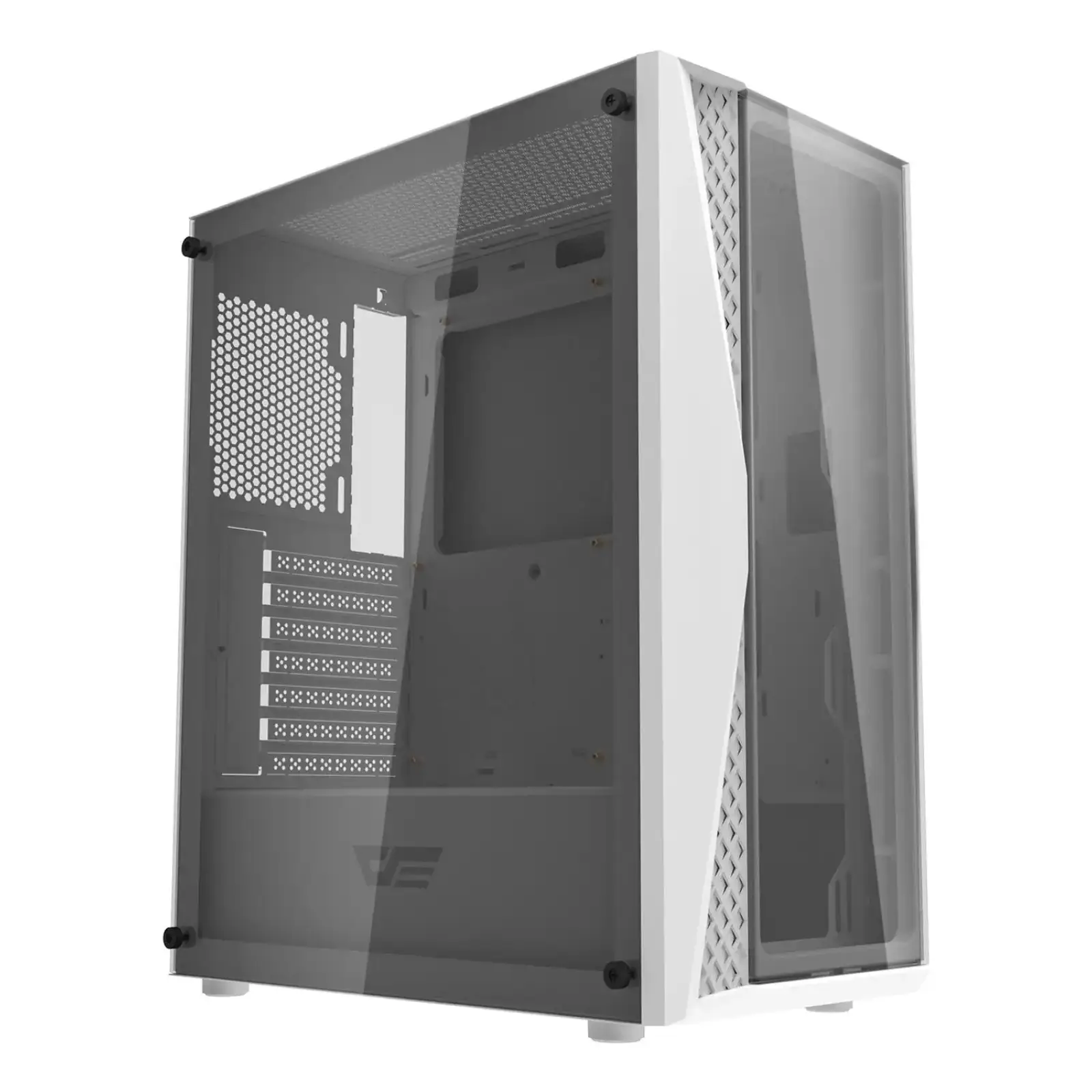 Корпус для комп'ютера DARK FLASH DK352 PLUS ATX без блока живлення, білий (DK352 PLUS WHITE) UA