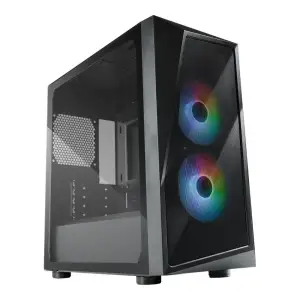 Корпус для комп'ютера MATX W/O PSU CP320-KGNN-S00 COOLER MASTER UA