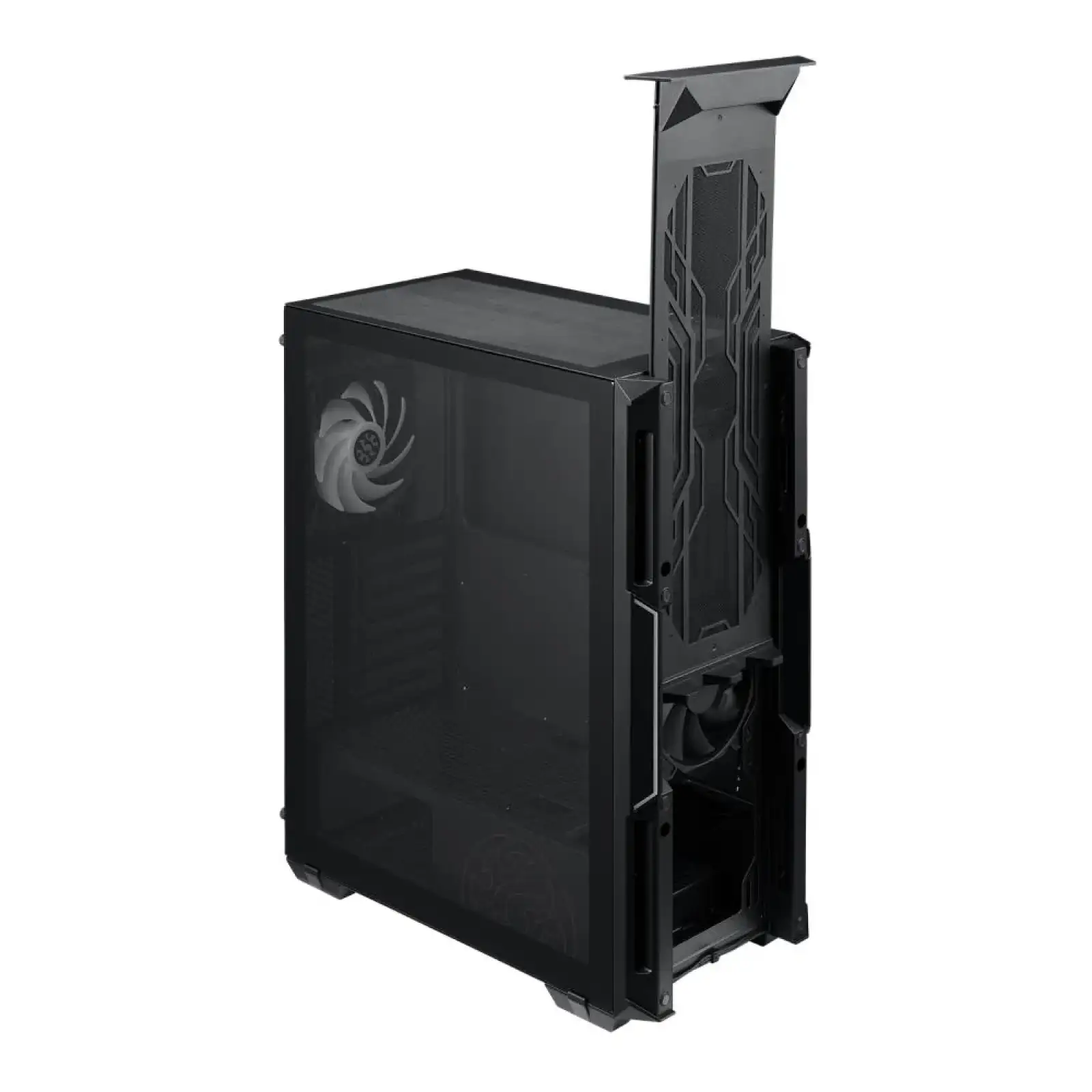 Корпус ADATA ATX W/O PSU BLACK STARKERAIR-BKCWW UA