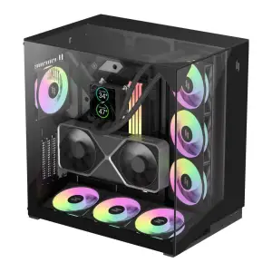 Корпус для комп'ютера ATX W/O PSU NEX C56 VC BK GAMEMAX UA
