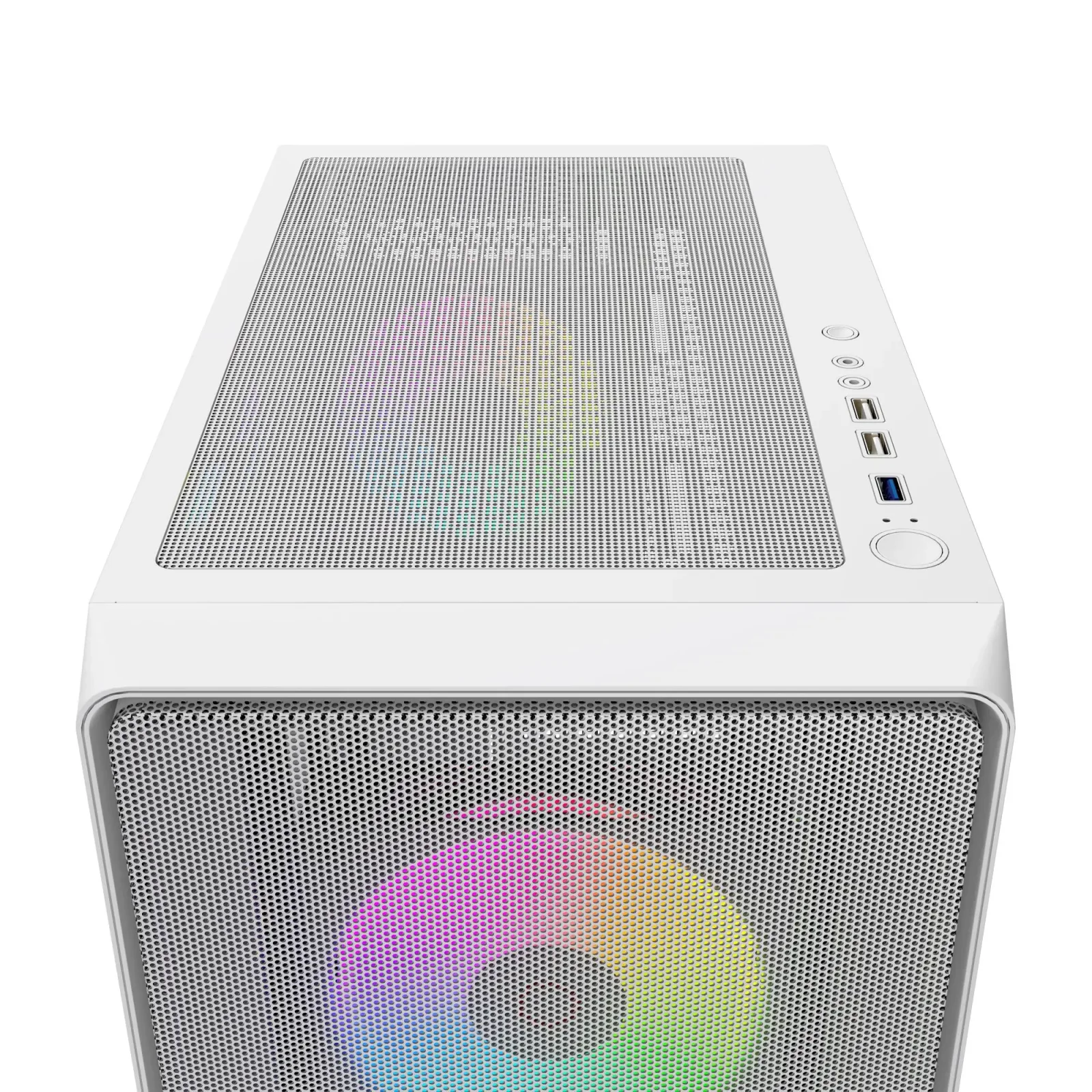 Корпус для комп'ютера ATX W/O PSU GAMMA C60 WH ARGB (GAMMA-C60-WHG400XX-GL) OCYPUS UA