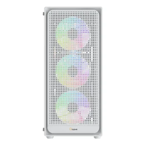 Корпус для комп'ютера MATX W/O PSU GAMMA C50 WH ARGB (GAMMA-C50-WHG400XX-GL) OCYPUS UA