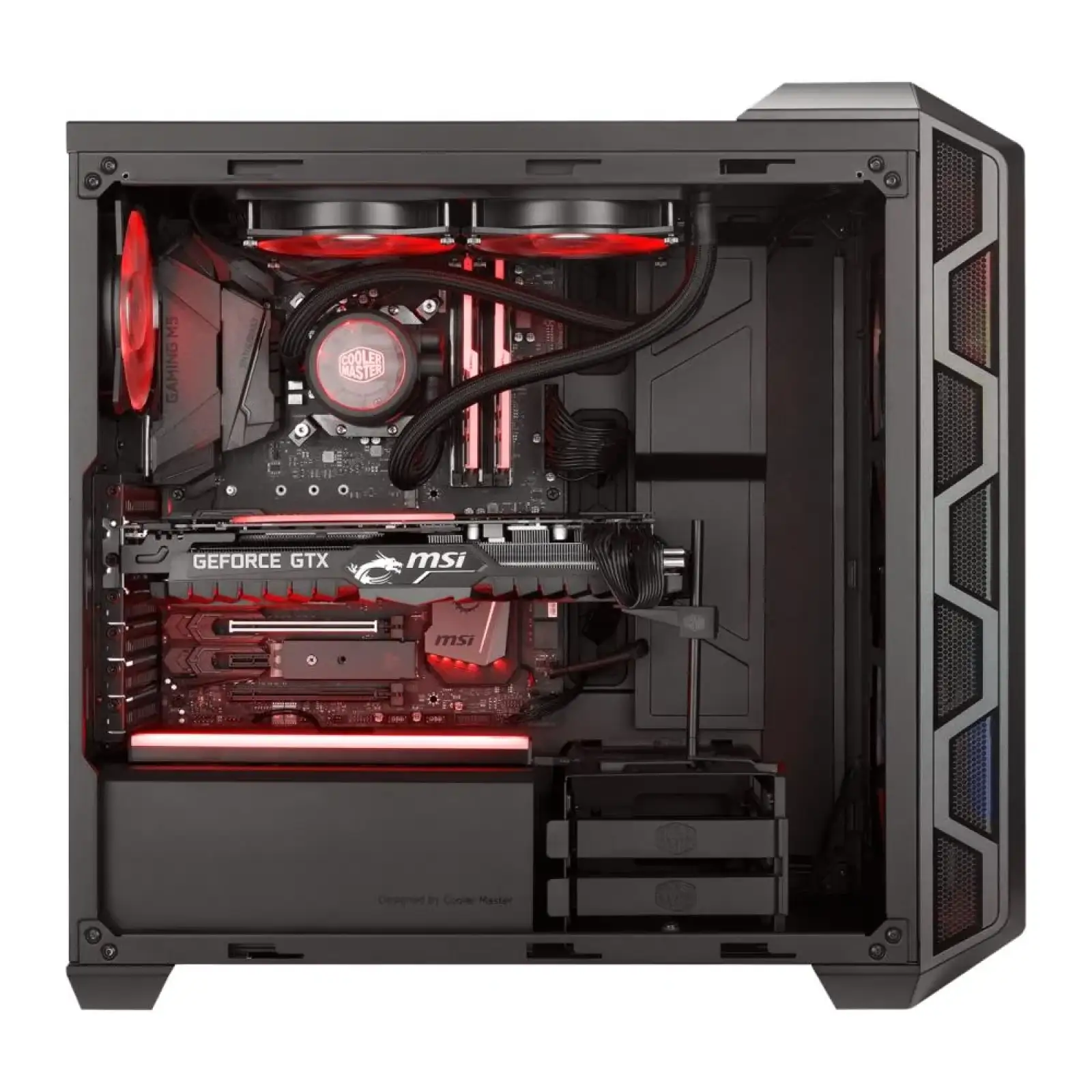 Корпус ATX W/O PSU MCM-H500-IGNNS01 COOLER MASTER UA