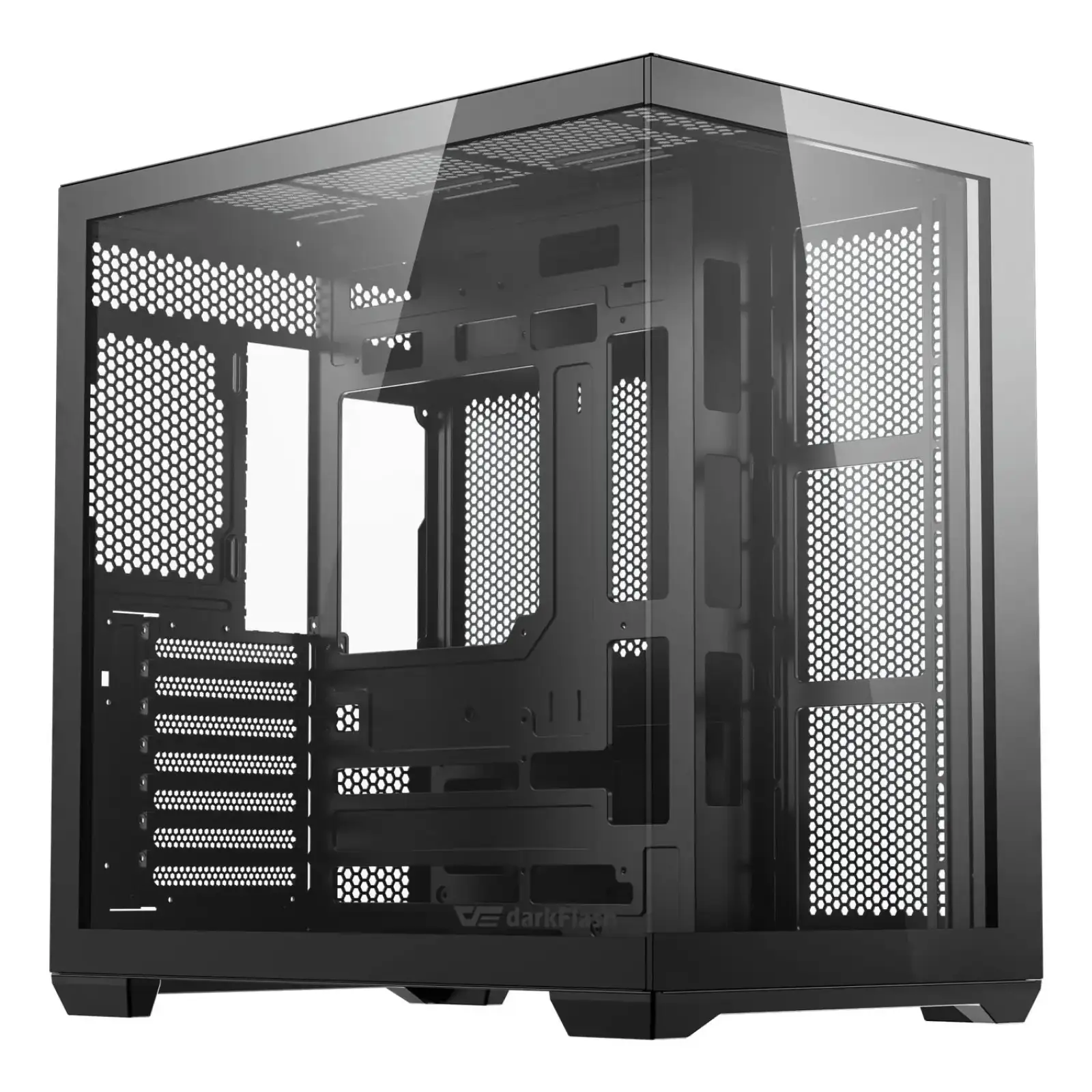 Корпус для комп'ютера DARK FLASH C280 EATX без блока живлення, чорний (C280 BLACK) UA