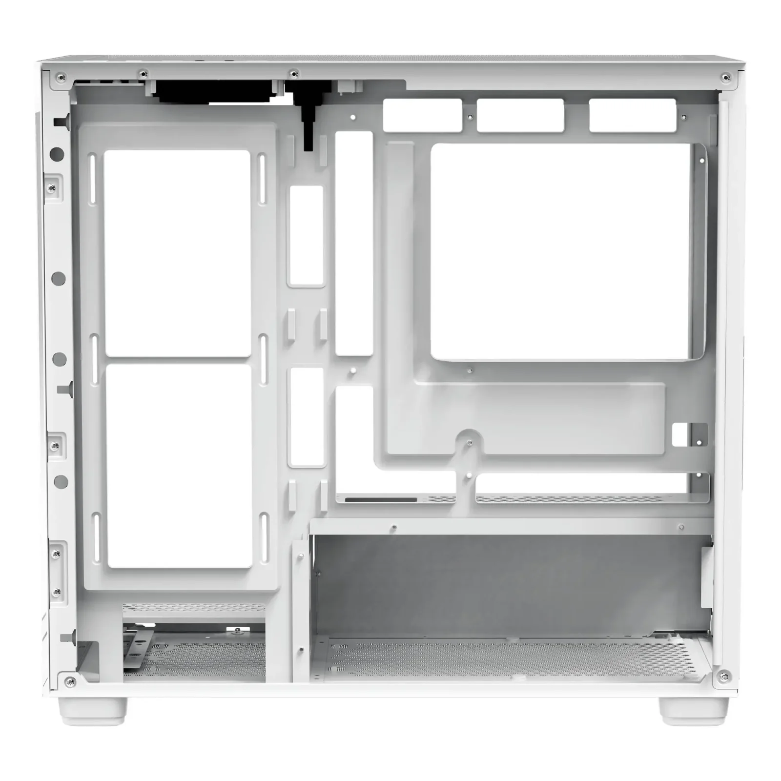 Корпус для комп'ютера MATX W/O PSU GAMMA C52 WH (GAMMA-C52-WHD000XX-GL) OCYPUS UA