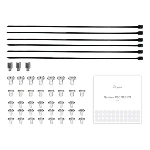 Корпус для комп'ютера ATX W/O PSU GAMMA C60 WH (GAMMA-C60-WHG000XX-GL) OCYPUS UA