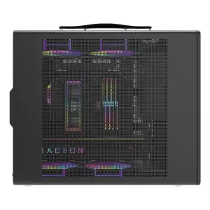 Корпус для комп'ютера DARK FLASH WD200 mATX без блока живлення, чорний (WD200 BLACK) UA