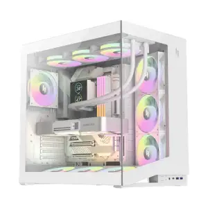 Корпус для комп'ютера ATX W/O PSU NEX C56 WH GAMEMAX UA