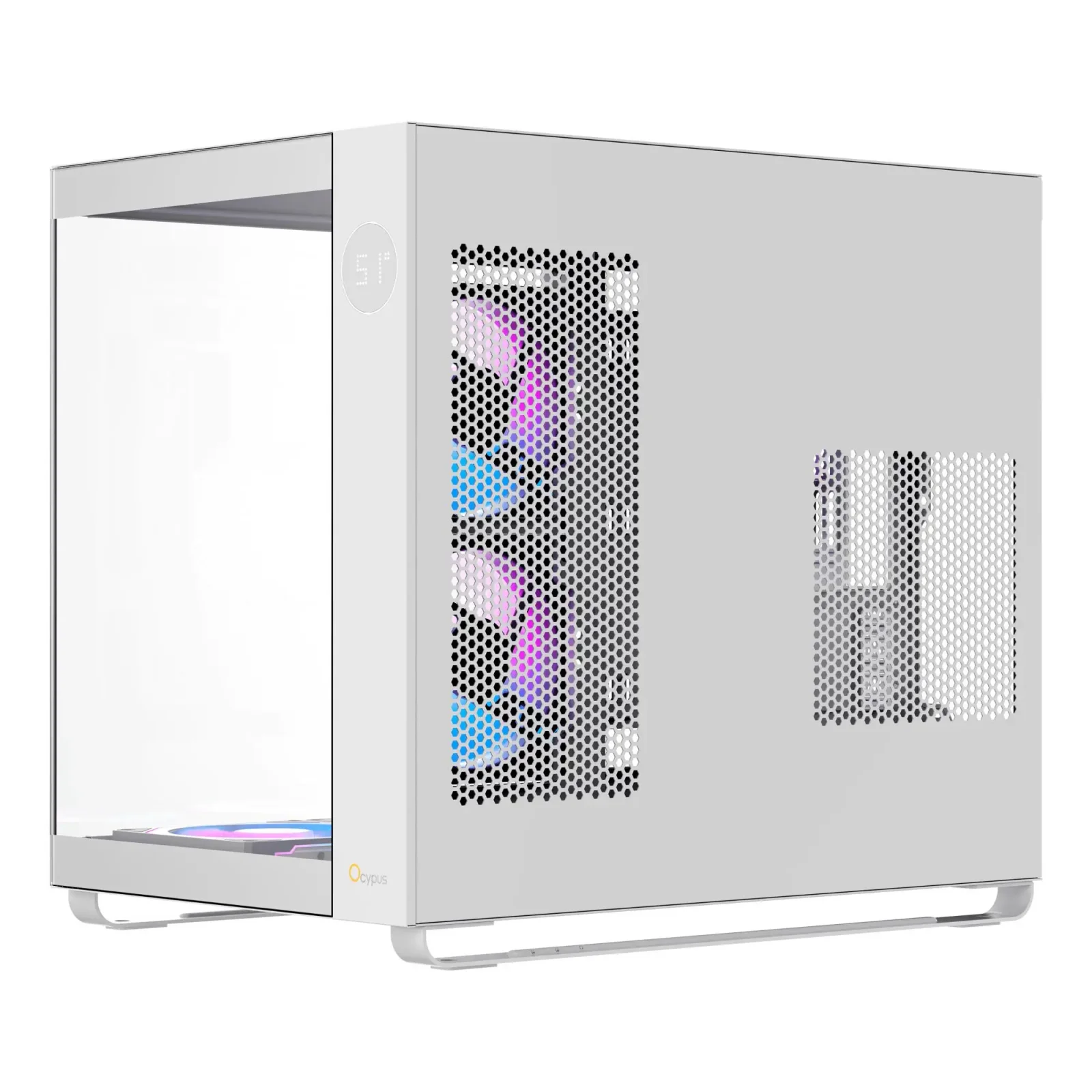 Корпус для комп'ютера ATX W/O PSU IOTA C70 WH ARGB (IOTA-C70-WHD600XX-GL) OCYPUS UA