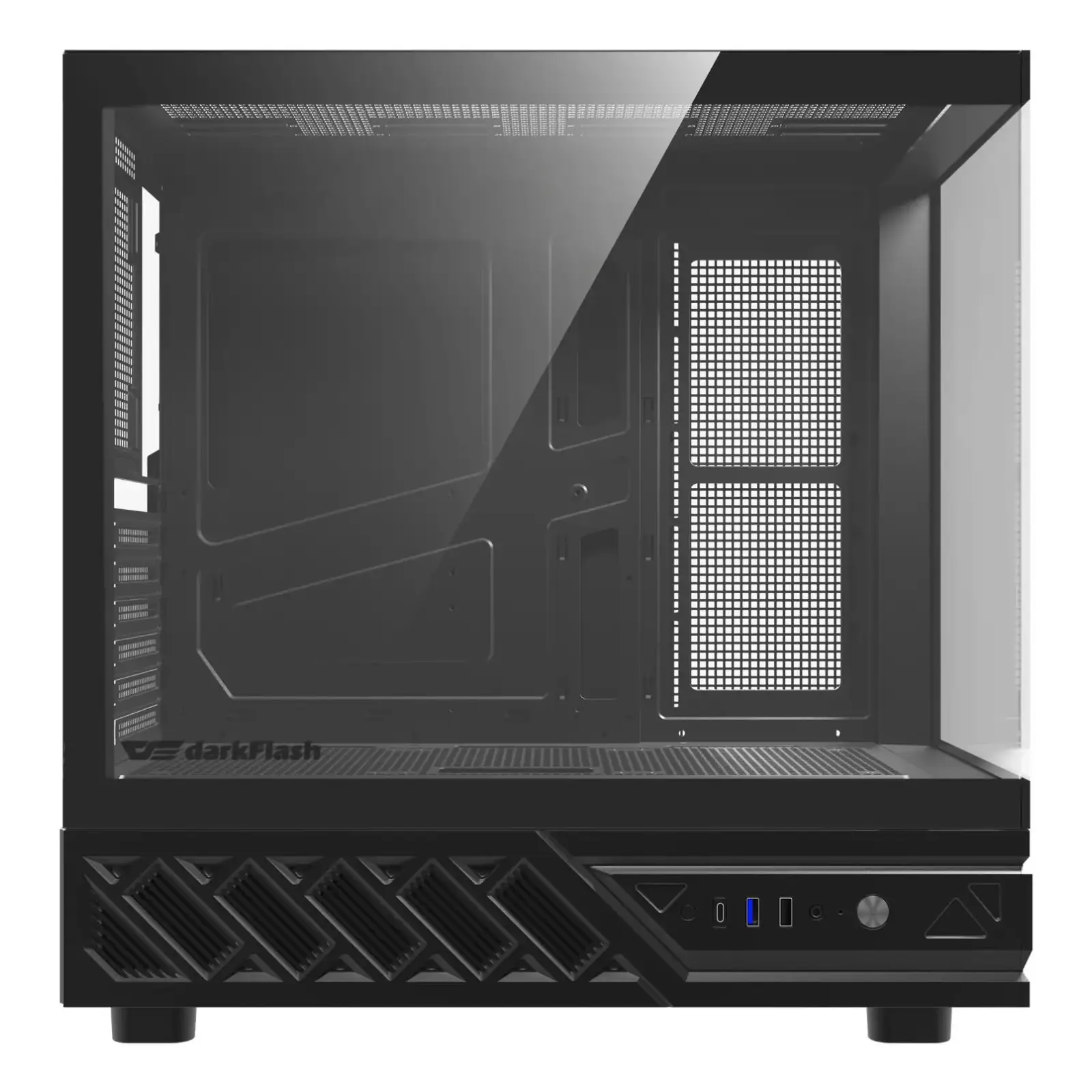 Корпус для комп'ютера DARK FLASH DS950V ATX без блока живлення, чорний (DS950V BLACK) UA