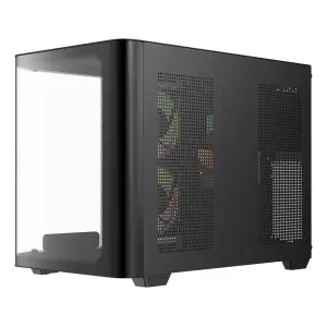 Корпус для комп'ютера IOTA C50 BK CURVE ARGB DIGITAL (IOTA-C50-BKD300CD-GL) OCYPUS UA