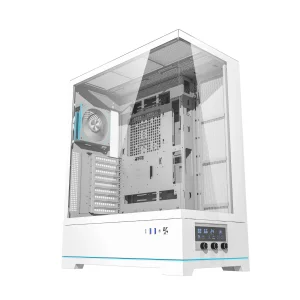 Корпус для комп'ютера DARK FLASH ATX без блока живлення DY451L PRO білий (DY451L PRO WHITE) UA