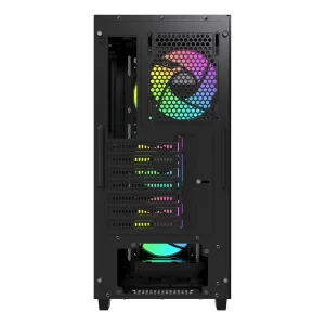 Корпус для комп'ютера ATX W/O PSU GAMMA C60 BK ARGB (GAMMA-C60-BKG400XX-GL) OCYPUS UA