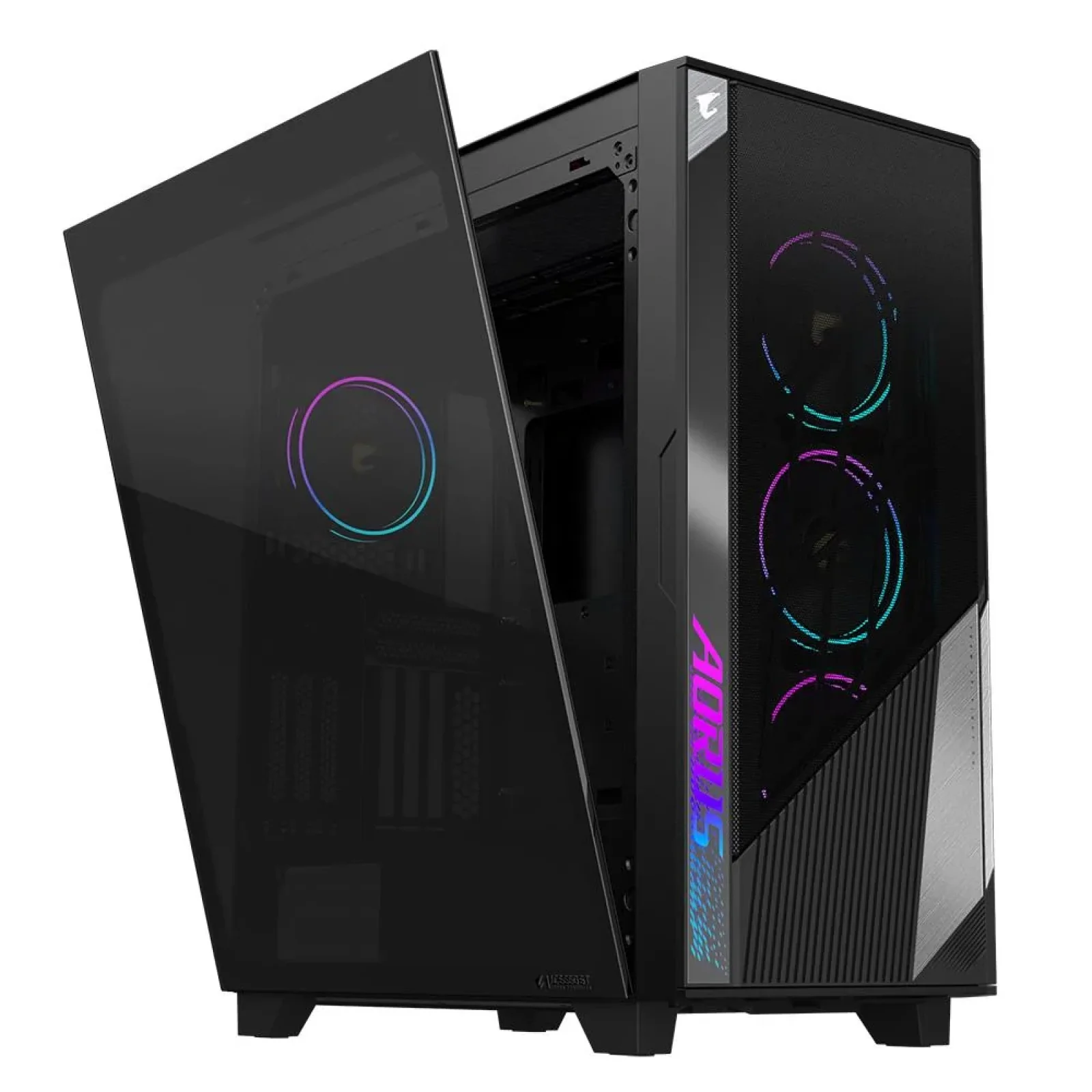 Корпус EATX W/O PSU GB-AC500G ST BLACK GIGABYTE UA