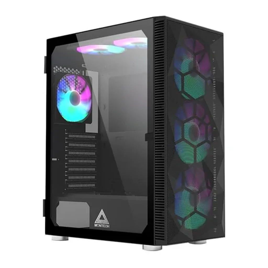 Корпус ATX W/O PSU X3 MESH (B) MONTECH UA