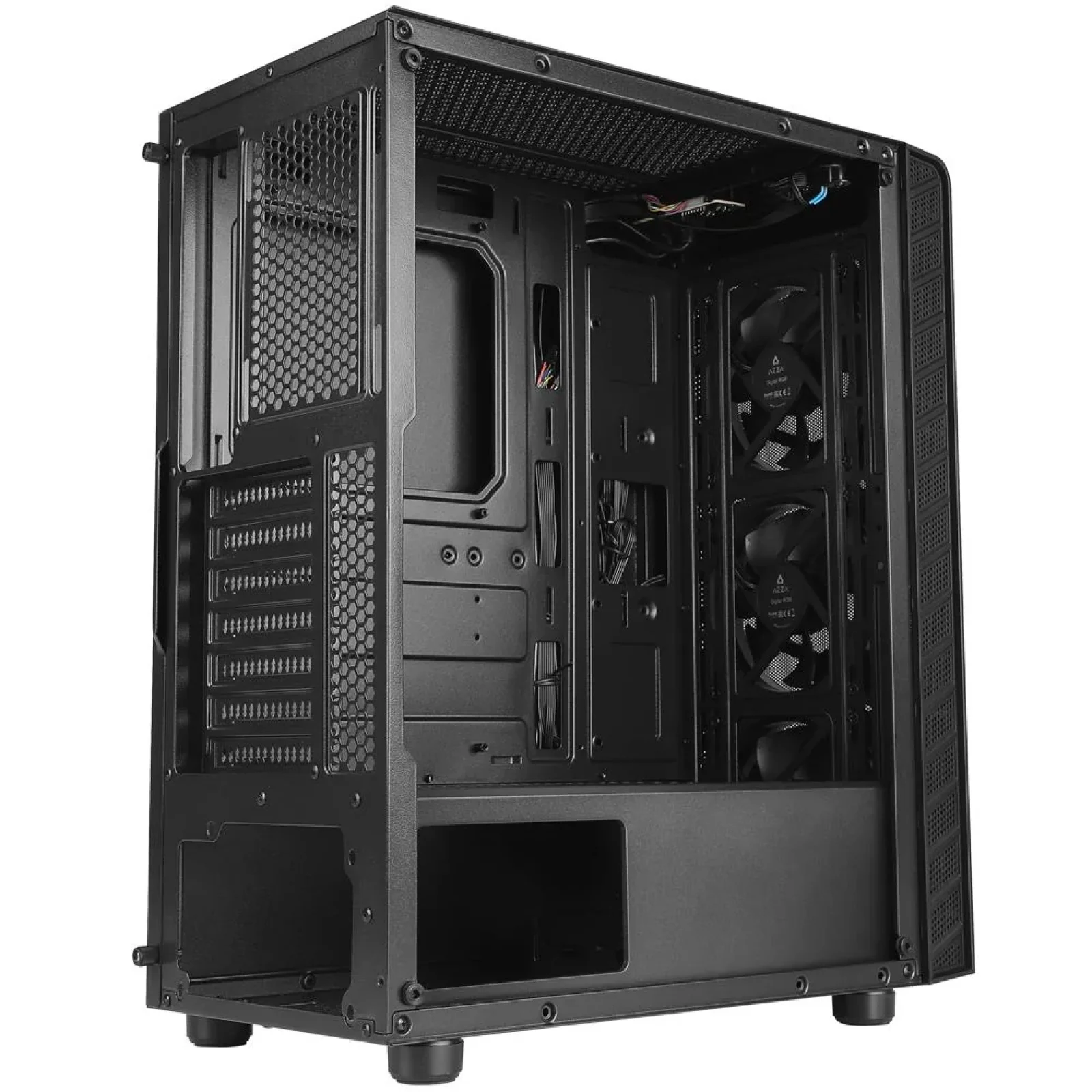 Корпус ATX W/O PSU PRIME CSAZ-360 AZZA UA