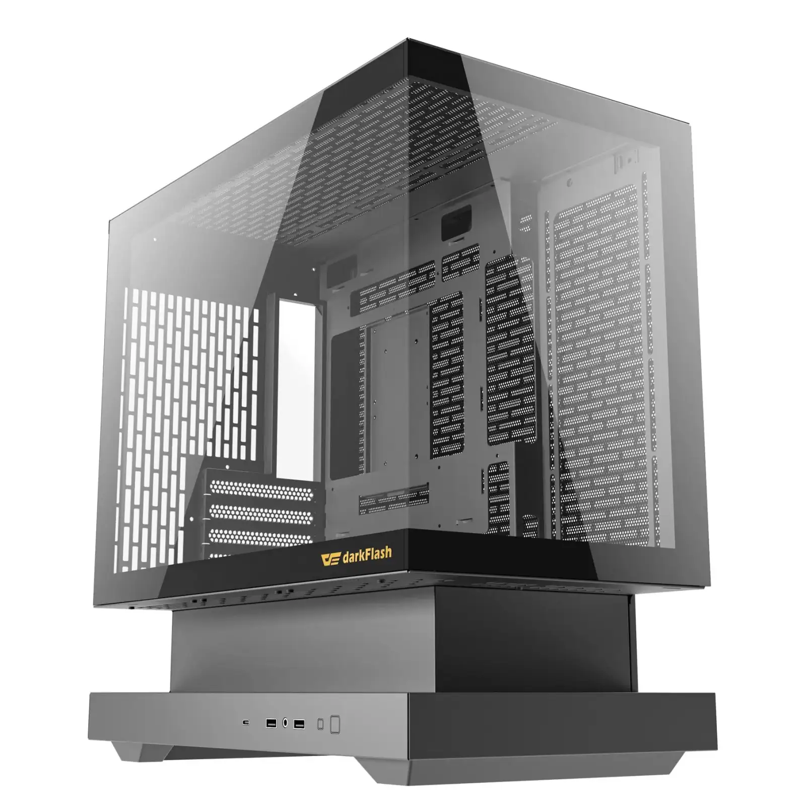 Корпус для комп'ютера MATX W/O PSU F1 BLACK DARK FLASH UA