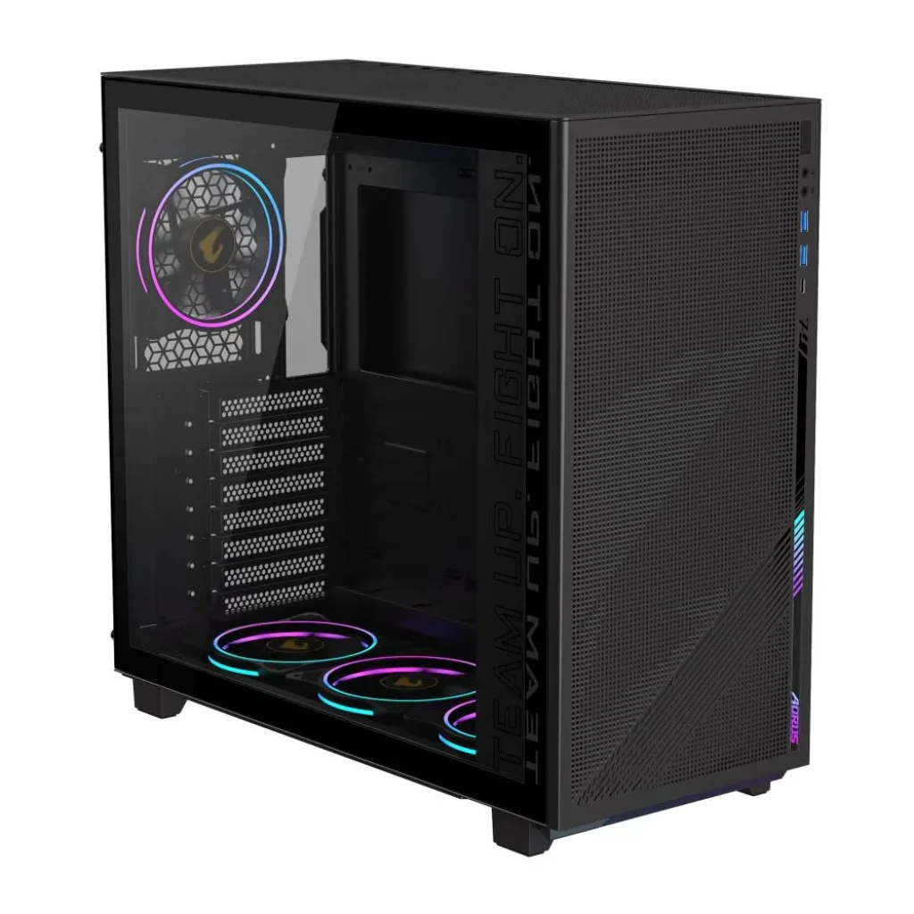 Корпус ATX W/O PSU GB-AC400G BLACK GIGABYTE UA