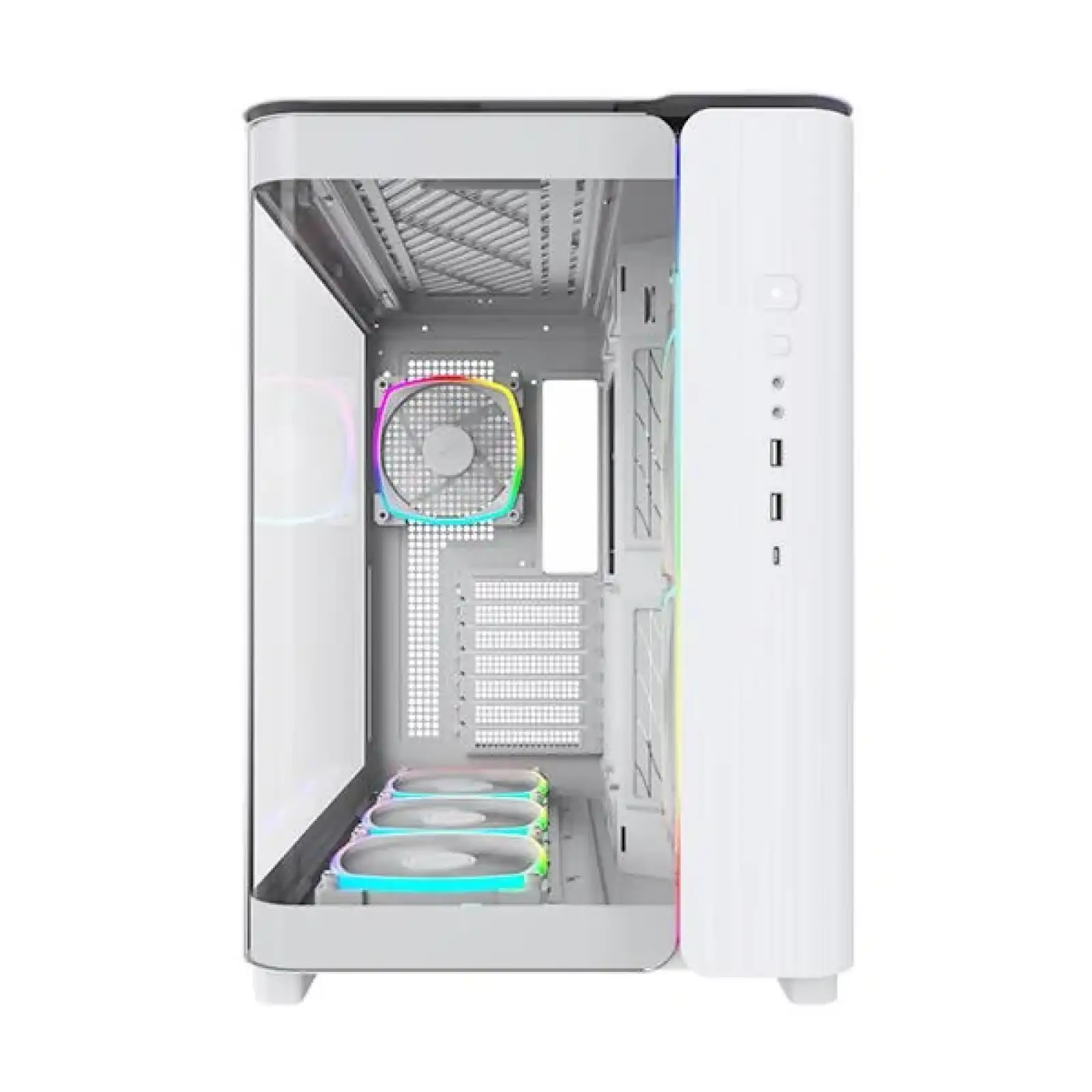 Корпус ATX W/O PSU KING 95 PRO (W) MONTECH UA