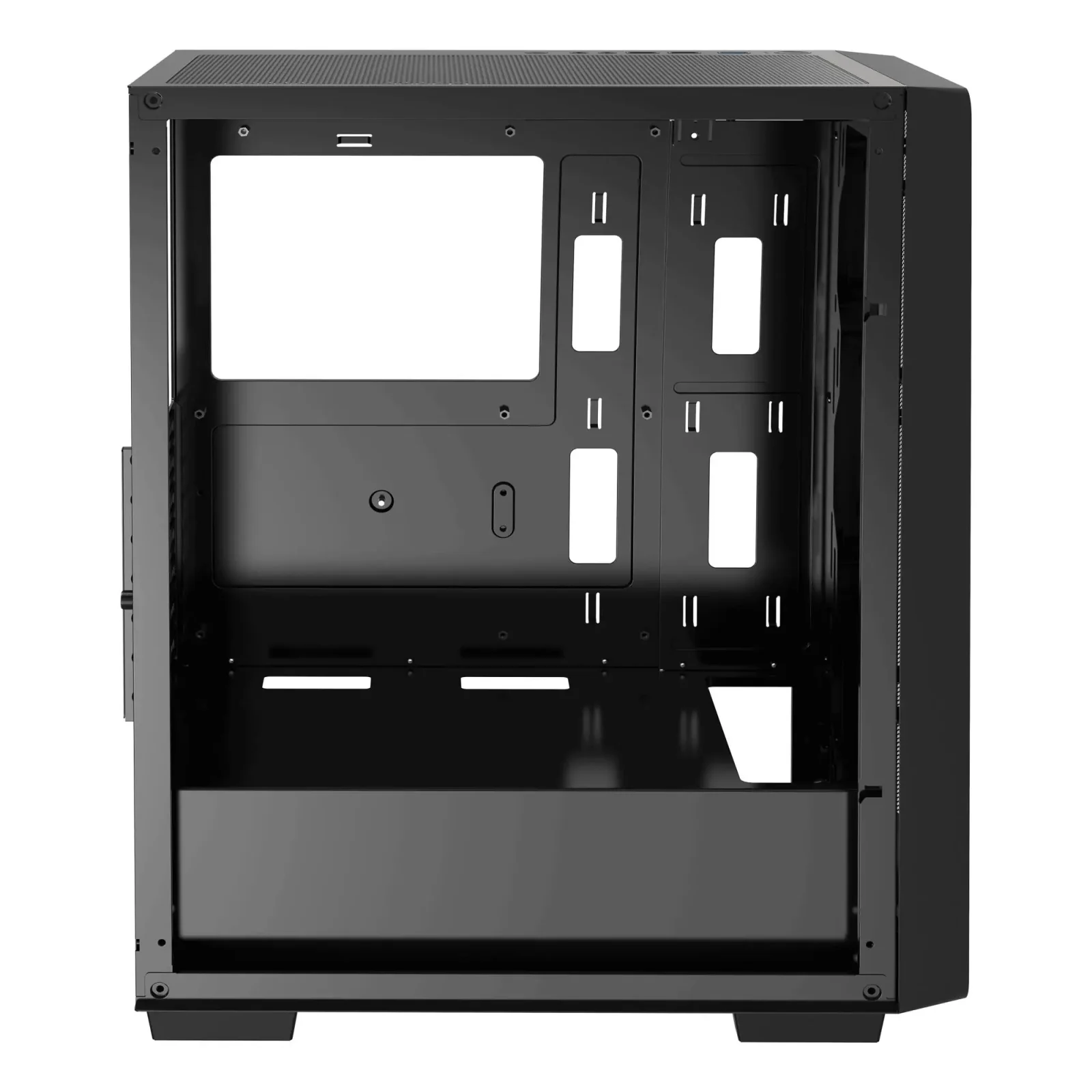 Корпус для комп'ютера ATX W/O PSU GAMMA C60 BK (GAMMA-C60-BKG000XX-GL) OCYPUS UA