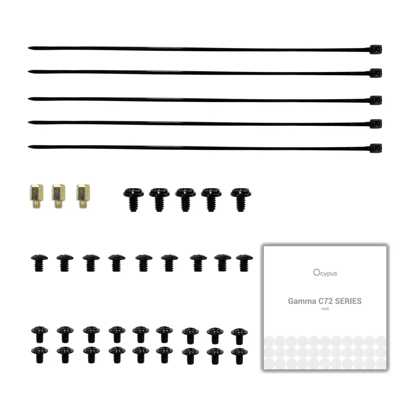 Корпус для комп'ютера ATX W/O PSU GAMMA C72 BK ARGB (GAMMA-C72-BKD400XX-GL) OCYPUS UA