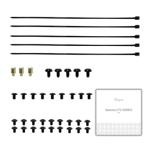 Корпус для комп'ютера ATX W/O PSU GAMMA C72 BK ARGB (GAMMA-C72-BKD400XX-GL) OCYPUS UA
