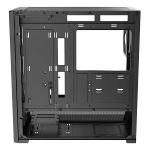 Корпус для комп'ютера ATX W/O PSU DELTA C70 BK ARGB (DELTA-C70-BKG400XX-GL) OCYPUS UA