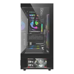 Корпус для комп'ютера DARK FLASH DS950V ATX без блока живлення, чорний (DS950V BLACK) UA