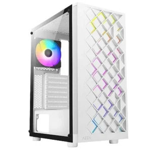 Корпус ATX W/O PSU SPECTRA WHITE CSAZ-280W AZZA UA