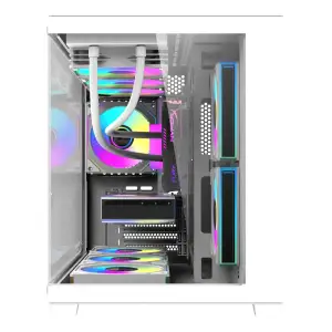 Корпус для комп'ютера DARK FLASH B275 PRO mATX без блока живлення, білий (B275 PRO WHITE) UA
