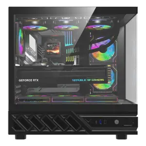 Корпус для комп'ютера DARK FLASH DS950V ATX без блока живлення, чорний (DS950V BLACK) UA