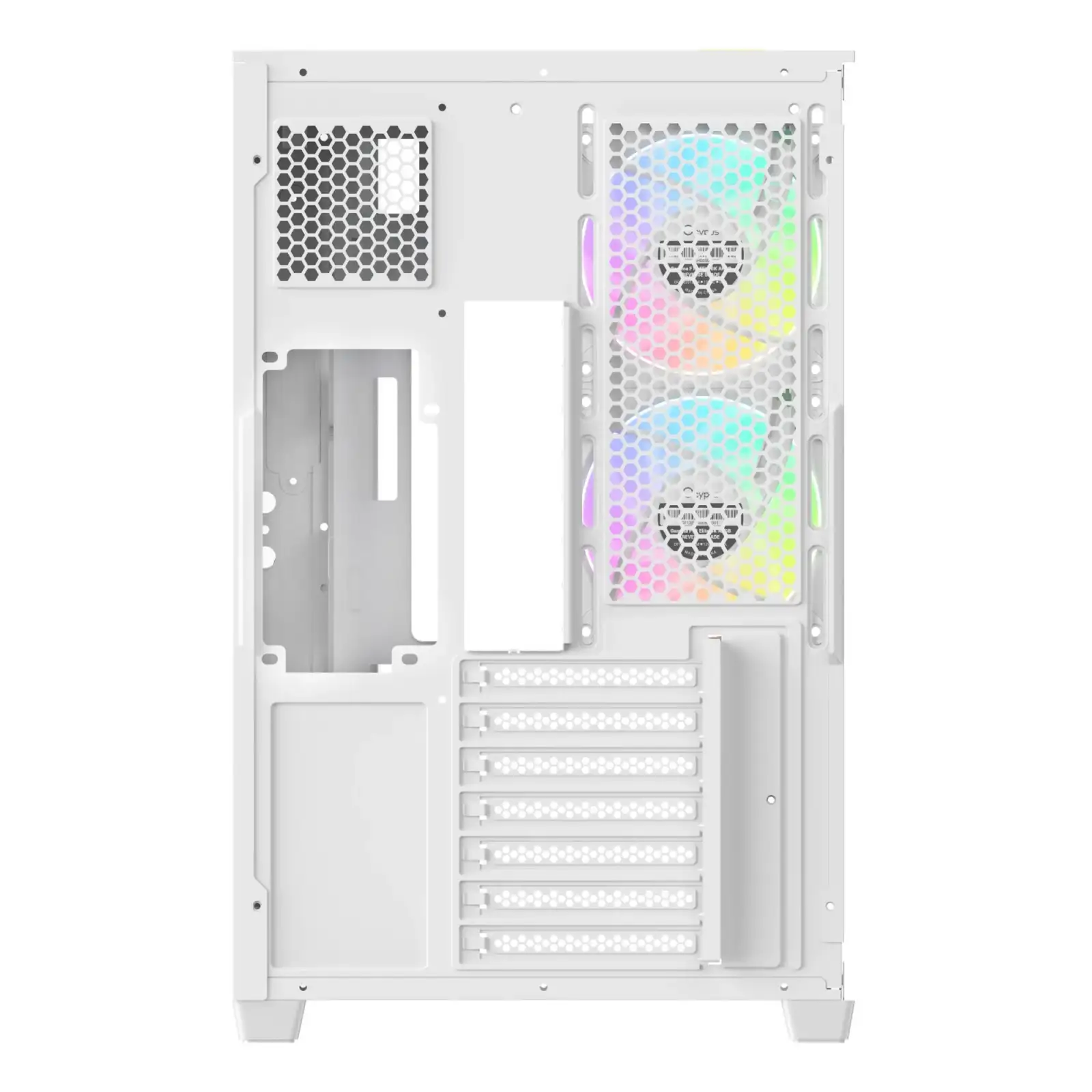 Корпус для комп'ютера ATX W/O PSU DELTA C74 ARGB білий (DELTA-C74-WHD200XX-GL) OCYPUS UA