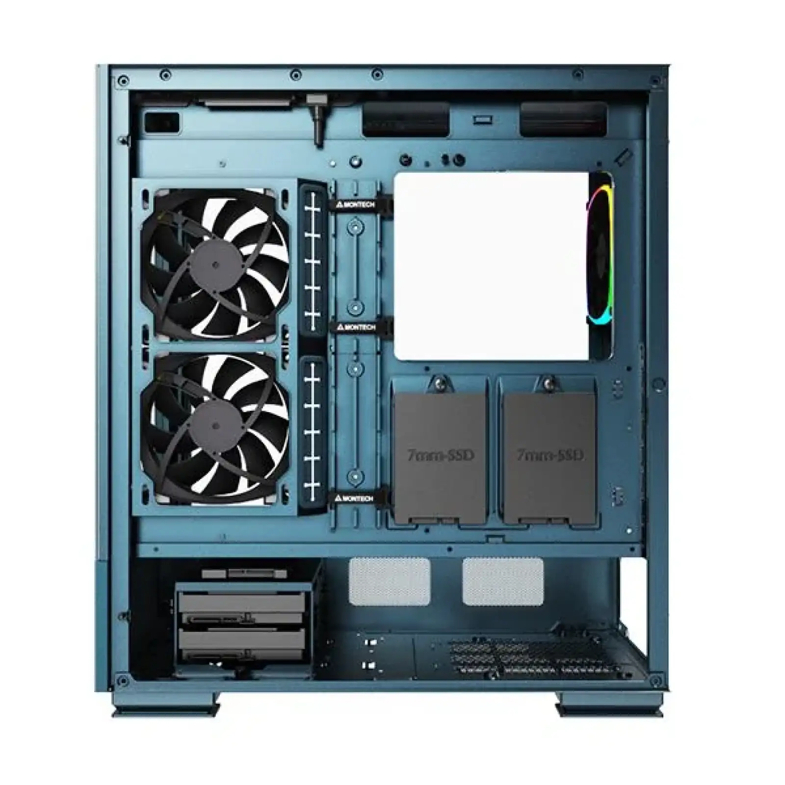 Корпус ATX W/O PSU SKY TWO (M) MONTECH UA