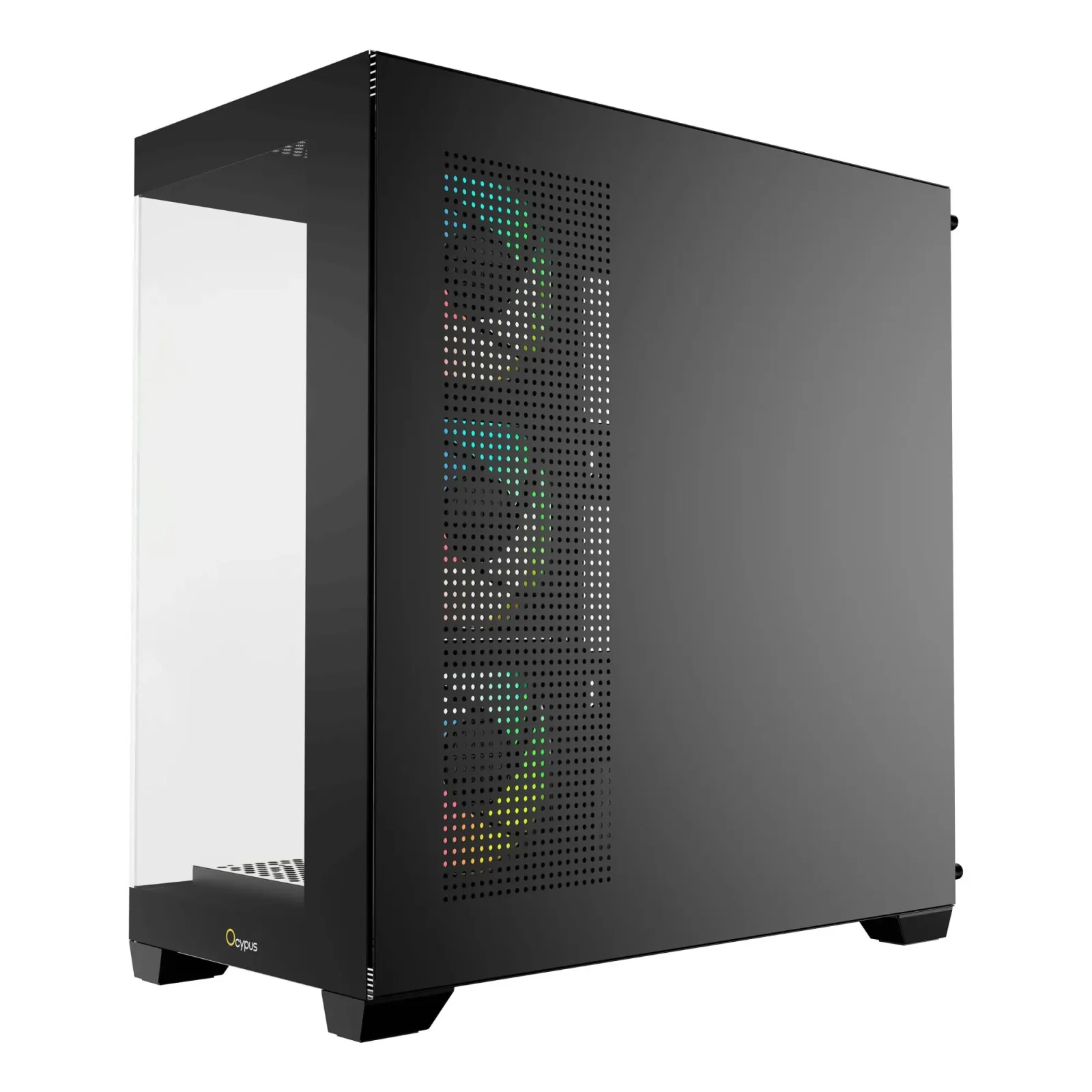 Корпус для комп'ютера ATX W/O PSU GAMMA C72 BK ARGB (GAMMA-C72-BKD400XX-GL) OCYPUS UA