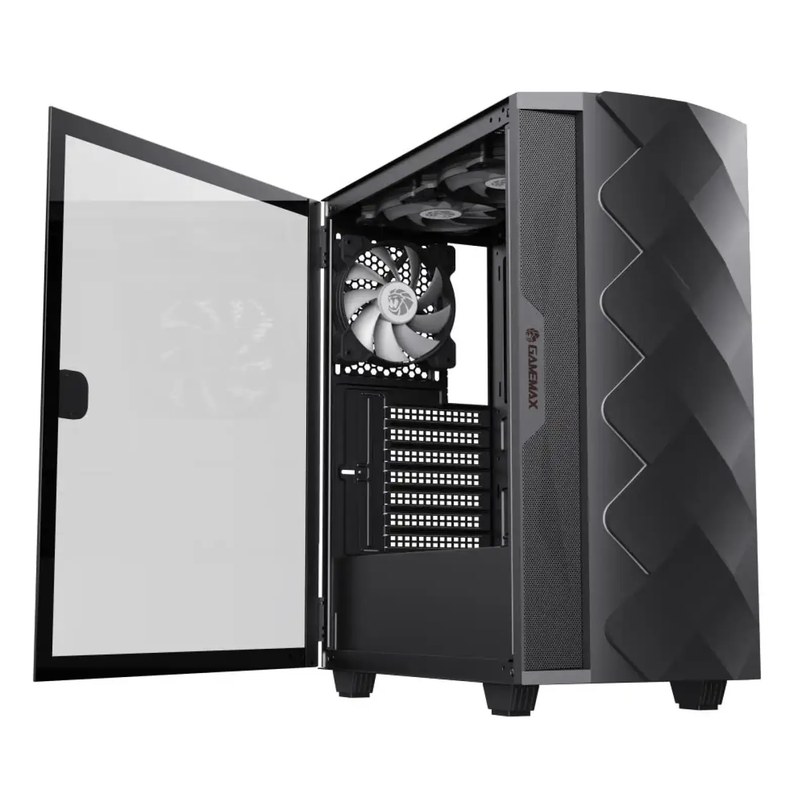 Корпус Gamemax Black Diamond CP BK UA