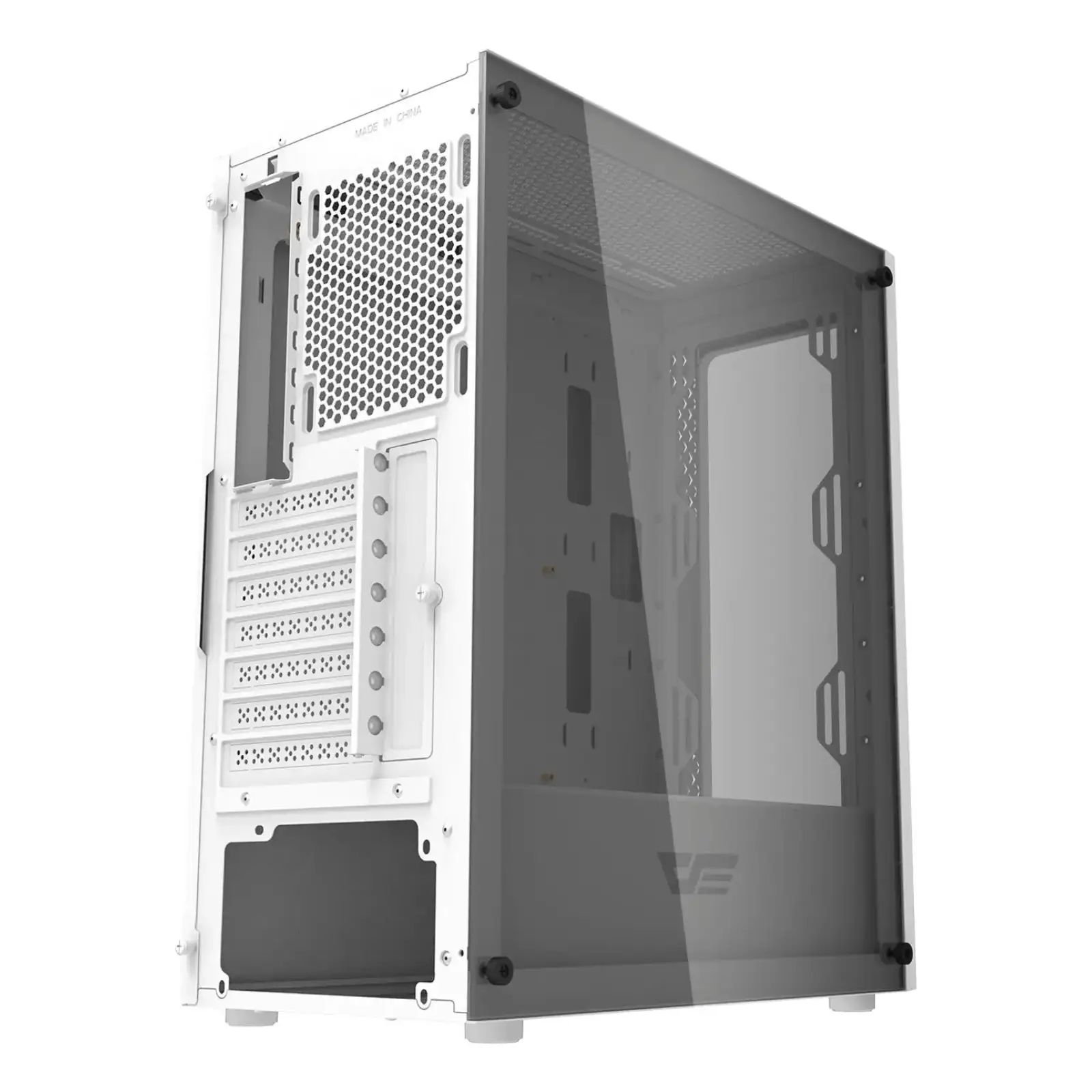 Корпус для комп'ютера DARK FLASH DK352 PLUS ATX без блока живлення, білий (DK352 PLUS WHITE) UA