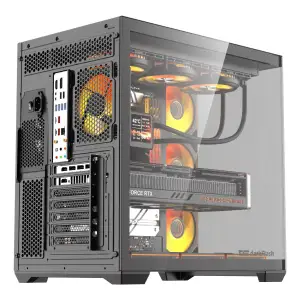 Корпус для комп'ютера DARK FLASH C280 EATX без блока живлення, чорний (C280 BLACK) UA