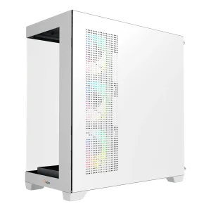 Корпус для комп'ютера ATX W/O PSU GAMMA C72 WH ARGB (GAMMA-C72-WHD400XX-GL) OCYPUS UA