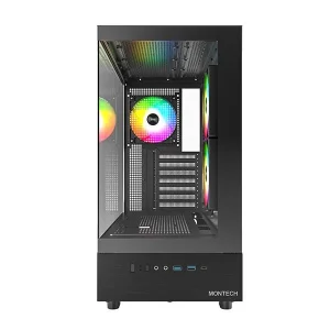 Корпус ATX W/O PSU BLACK XR (B) MONTECH UA