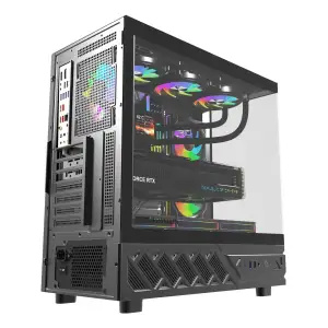 Корпус для комп'ютера DARK FLASH DS950V ATX без блока живлення, чорний (DS950V BLACK) UA