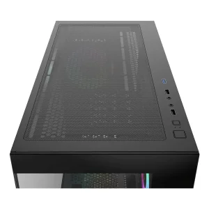 Корпус для комп'ютера MATX W/O PSU GAMMA C52 BK ARGB (GAMMA-C52-BKD300XX-GL) OCYPUS UA