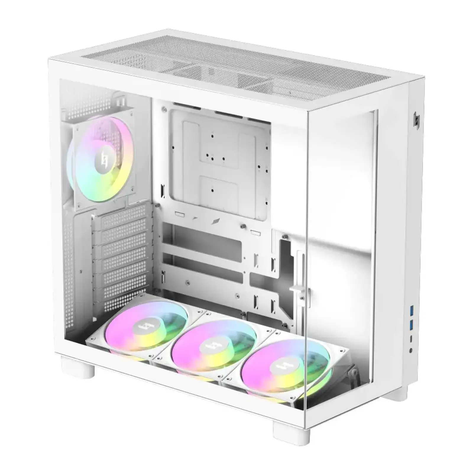 Корпус для комп'ютера ATX W/O PSU NEX C53 WH GAMEMAX UA