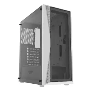 Корпус для комп'ютера DARK FLASH DK352 PLUS ATX без блока живлення, білий (DK352 PLUS WHITE) UA
