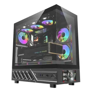Корпус для комп'ютера DARK FLASH DS950V ATX без блока живлення, чорний (DS950V BLACK) UA