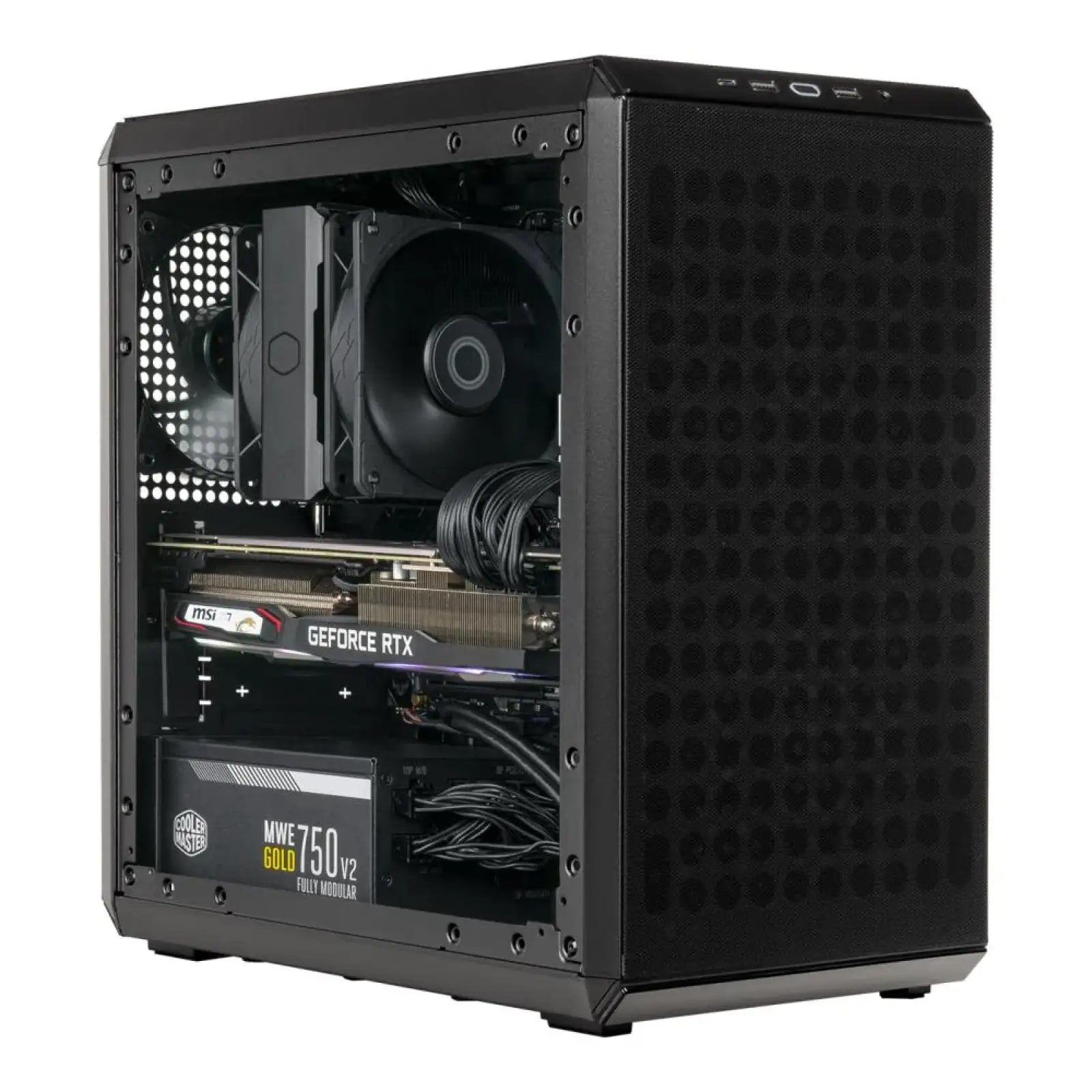 Корпус для комп'ютера MITX W/O PSU Q300LV2-KGNN-S00 COOLER MASTER UA